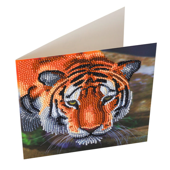 CCK-A40 "Tiger" Crystal Art Card Kit