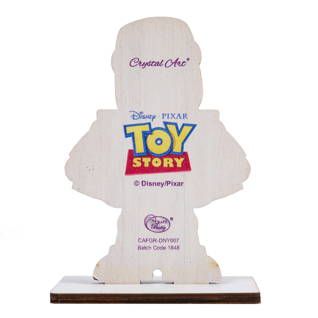 "Buzz Lightyear Toy Story" Crystal Art Buddy Disney Series 1 - Back View