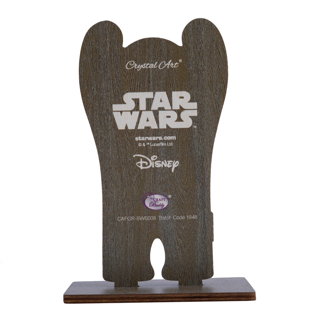 CAFGR-SWS008: "Chewbacca" Crystal Art Buddy Star Wars Series 1