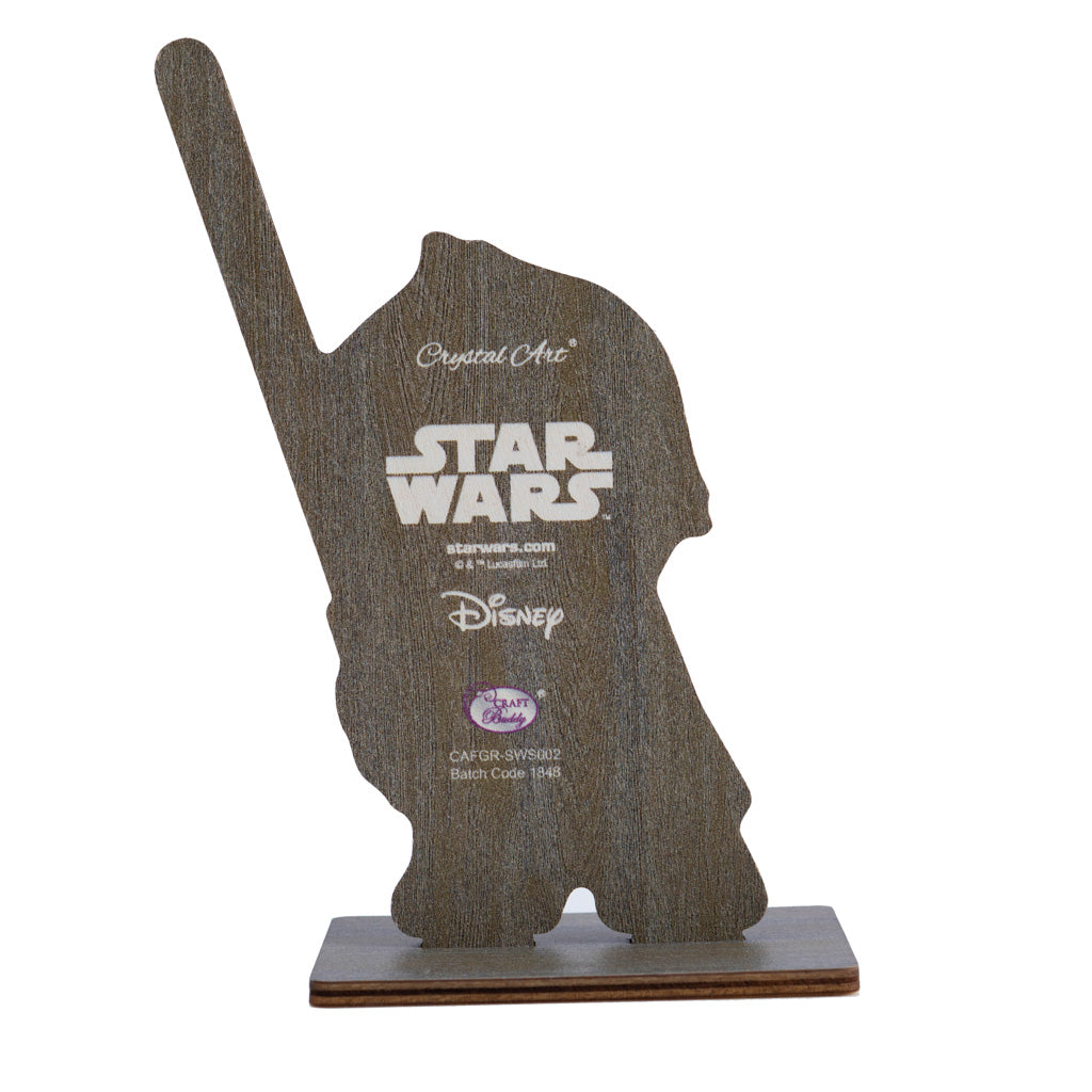 CAFGR-SWS002: "Luke Skywalker" Crystal Art Buddy Star Wars Series 1