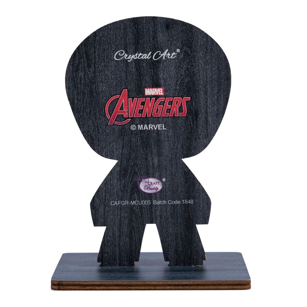 CAFGR-MCU005: "Captain America" Crystal Art Buddy MARVEL Series 1