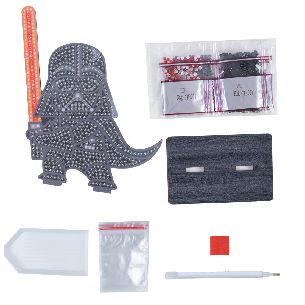 CAFGR-SWS001: "Darth Vader" Crystal Art Buddy Star Wars Series 1
