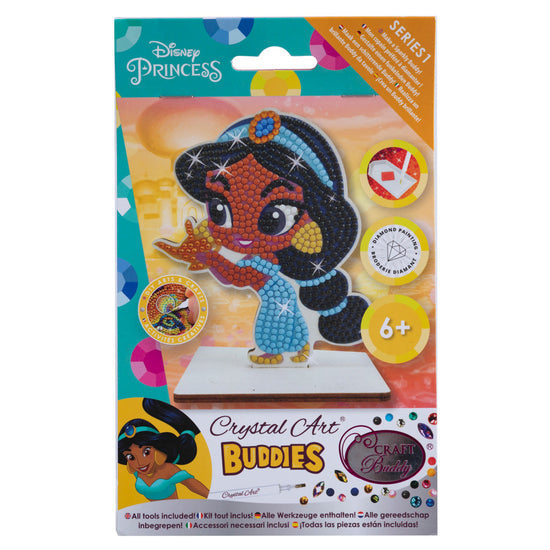 "Jasmine" Crystal Art Buddy Disney Series 1 - Front Packaging