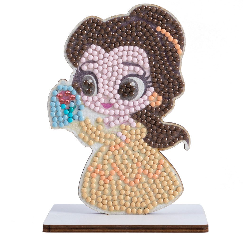 "Belle" Crystal Art Buddy Disney Series 1 - Front View