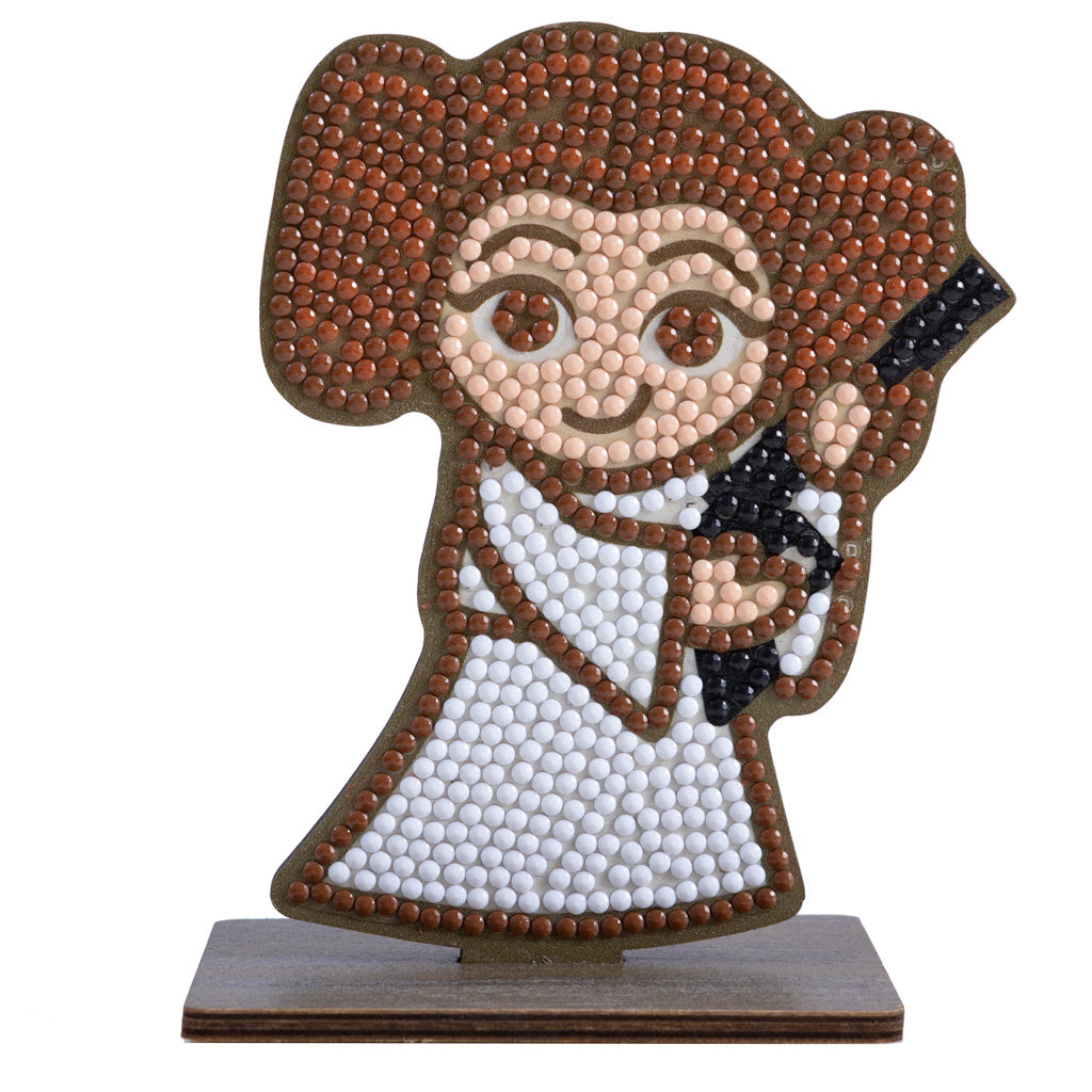 CAFGR-SWS003: "Princess Leia" Crystal Art Buddy Star Wars Series 1