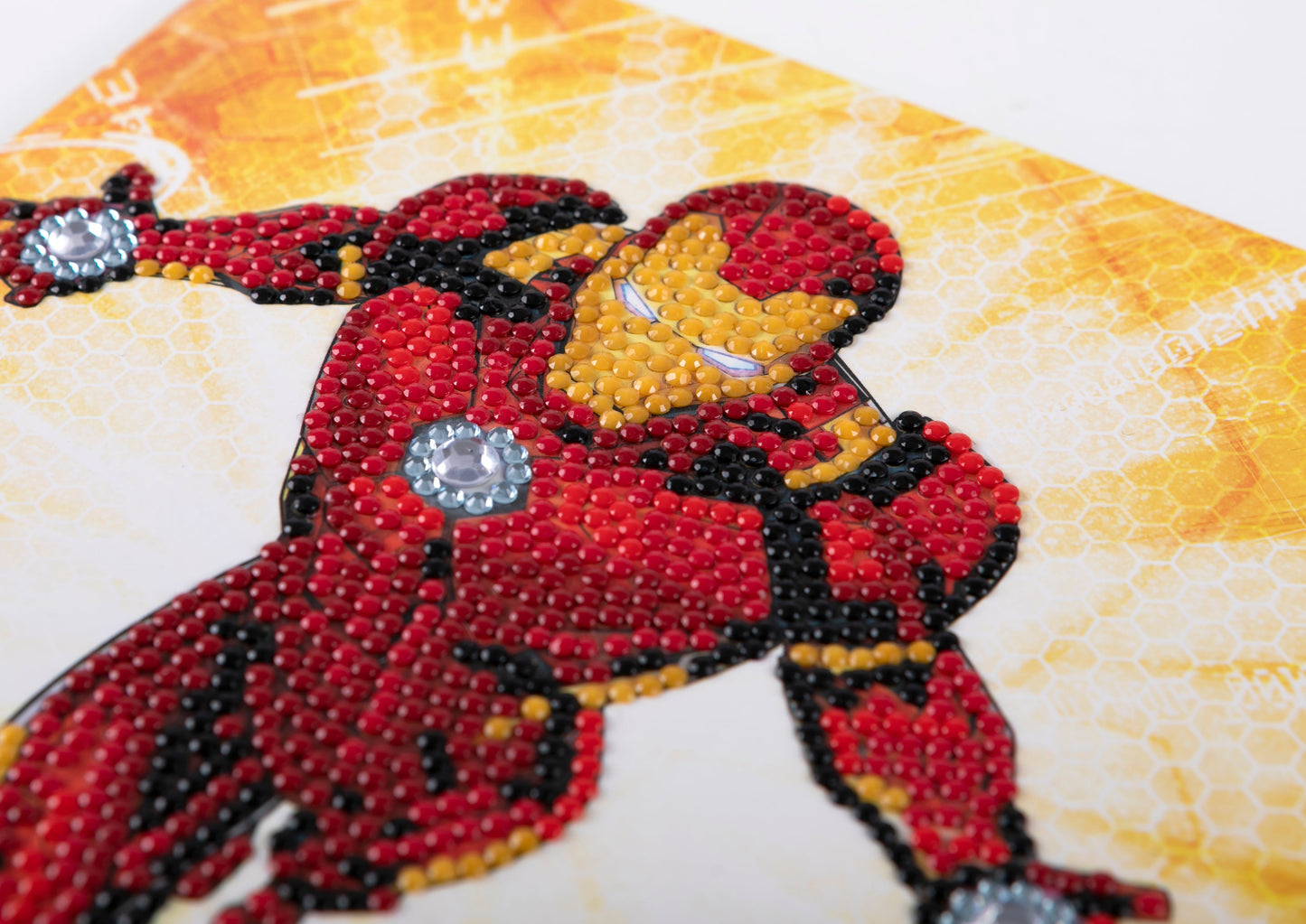 CCK-MCU904: Ironman 18x18cm Crystal Art Card