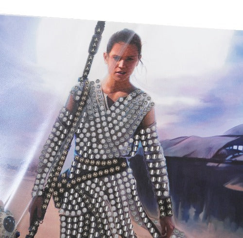 Rey 18x18cm Crystal Art Card - Close Up Incomplete