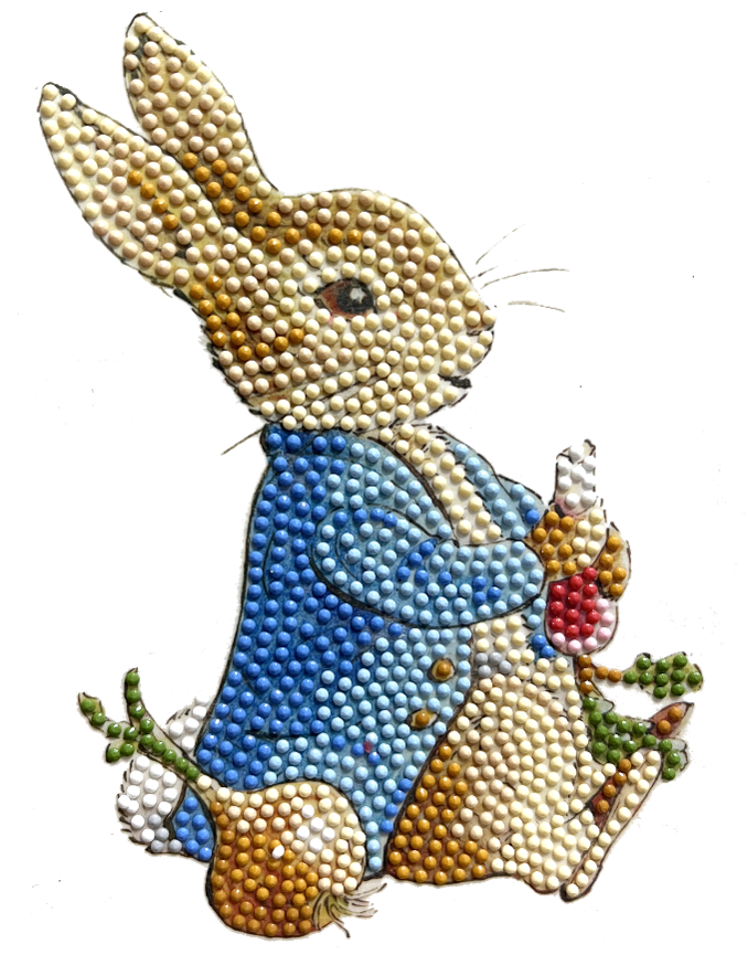 CAMK-PRBT02:Peter Rabbit Individual Sticker A5