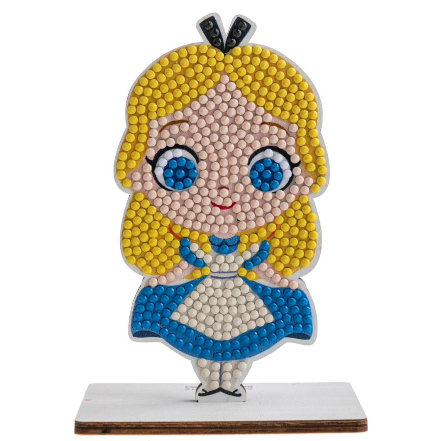 "Alice" Crystal Art Buddies Disney Series 2 Front View