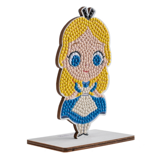 "Alice" Crystal Art Buddies Disney Series 2 Side View