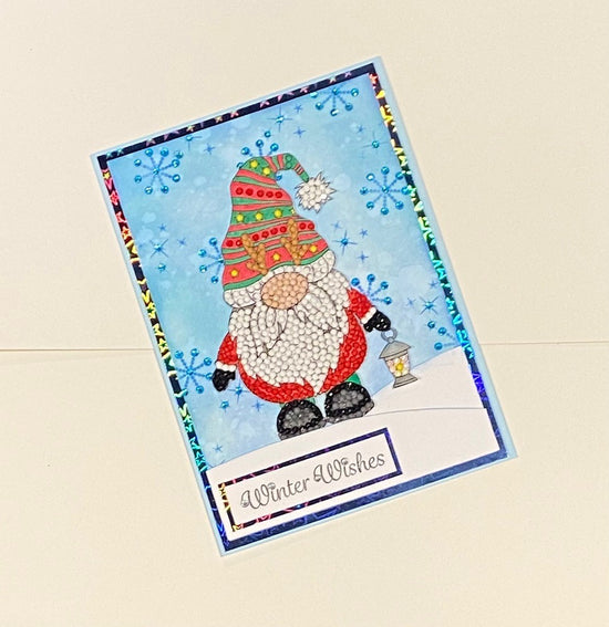 CCST111: Crystal Art A6 Stamp Set - Wintertide Gnome