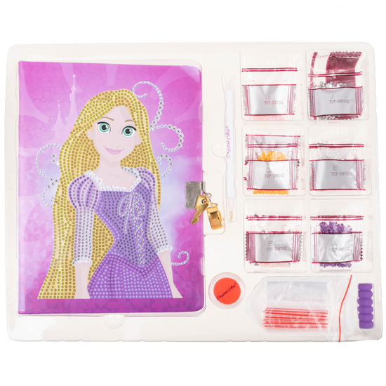 Crystal Art Secret Diary Rapunzel Contents