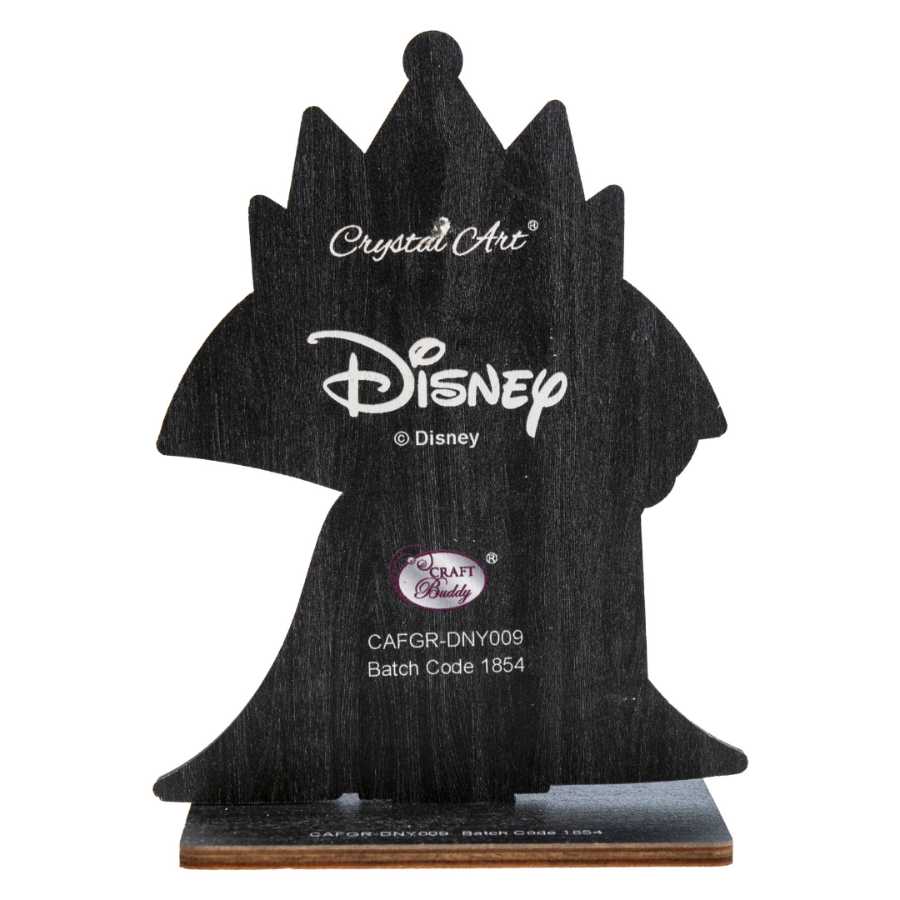 "Evil Queen" Crystal Art Buddies Disney Series 2 Back View