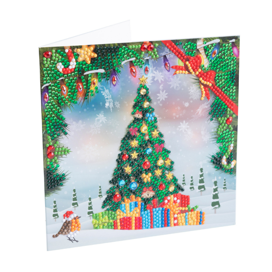 festive-tree-18x18cm-crystal-art-card-front-view