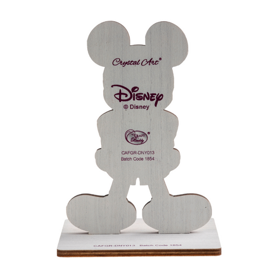 "Mickey" Crystal Art Buddies Disney Series 2 Back View