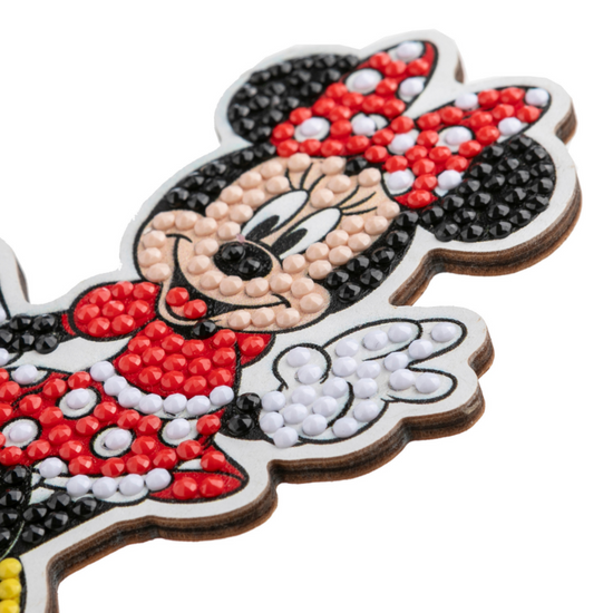 "Minnie" Crystal Art Buddies Disney Series 2 Close Up