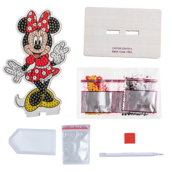 "Minnie" Crystal Art Buddies Disney Series 2 Contents
