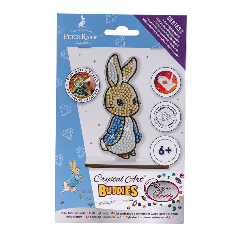 Peter Rabbit crystal art buddies series 2 front packaging