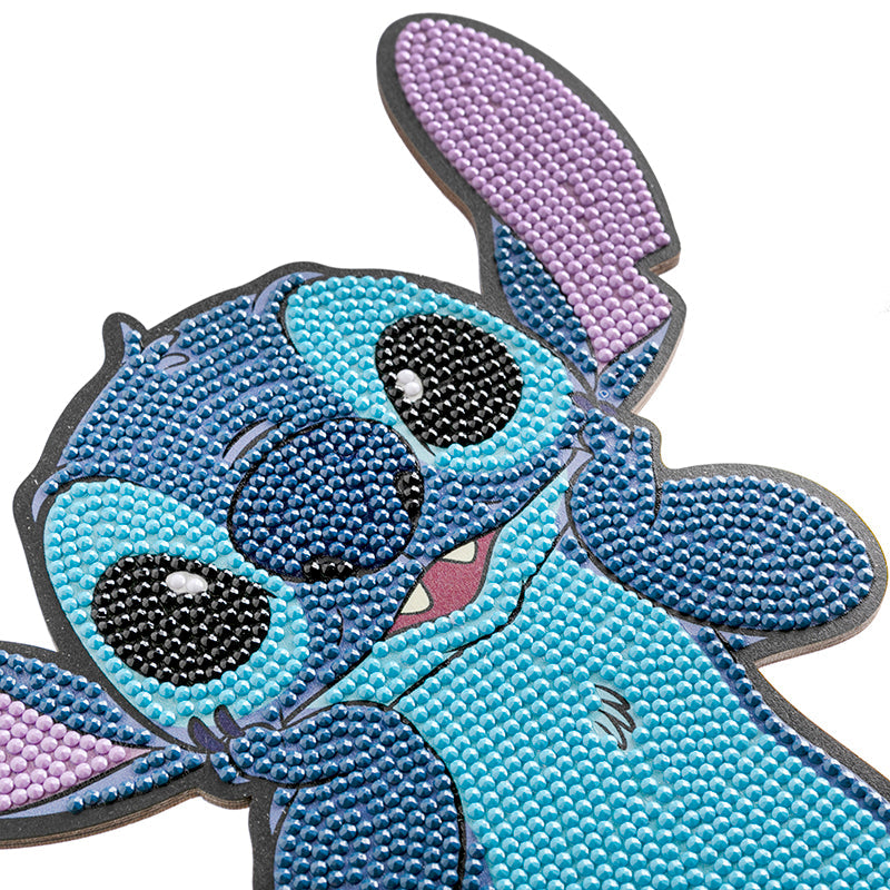 Stitch Disney crystal art buddies XL close up