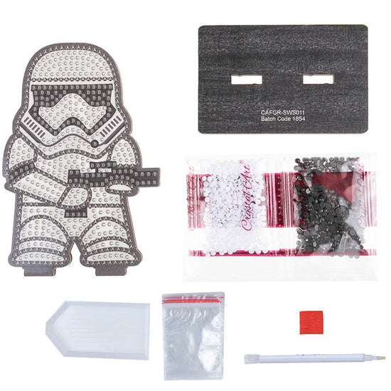 Stormtrooper crystal art buddies star wars series 2 contents