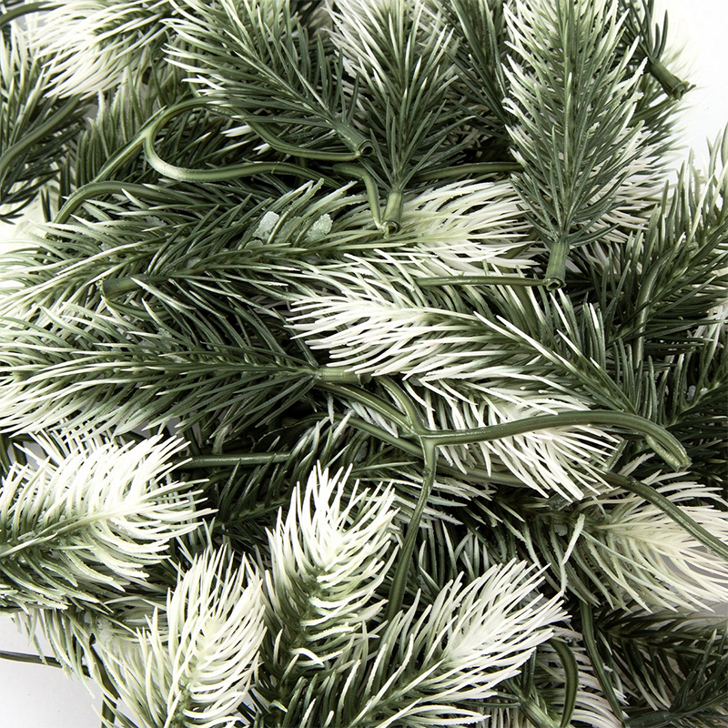 White Forever Flowerz Christmas table tree 40cm branch close up